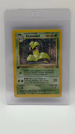 Pokemon TCG Victreebel 1st Edition Holo Rare Card Jungle Set 1999 - Image 1