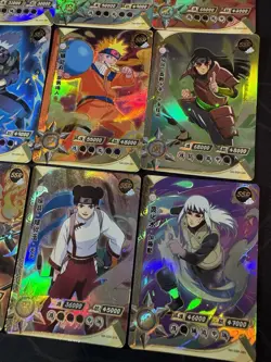 Naruto Shippuden Kakashi Character Collectible TCG 12 x Kayou Licensed Cards SSR - Image 4