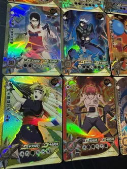 Naruto Shippuden Kakashi Character Collectible TCG 12 x Kayou Licensed Cards SSR - Image 5