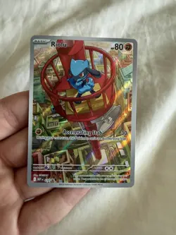 Riolu Mega Evolution ETB Pokemon Card Promo 010 - Image 1