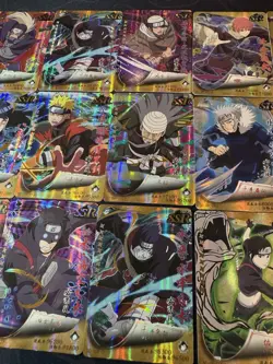 Naruto Shippuden Naruto Character Collectible NM TCG 18 x CCG Holo Cards - Image 3