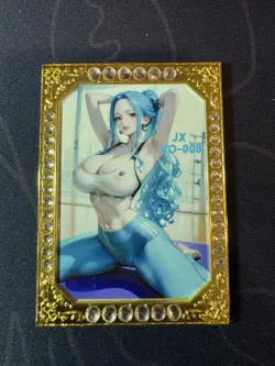 Yoga Vivi Diamond Card Metal Beautiful Waifu Doujin Case Prize One Piece - Image 1