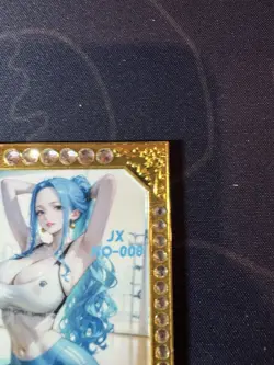 Yoga Vivi Diamond Card Metal Beautiful Waifu Doujin Case Prize One Piece - Image 3