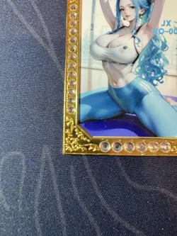 Yoga Vivi Diamond Card Metal Beautiful Waifu Doujin Case Prize One Piece - Image 5