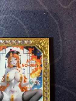 Hot Nami Diamond Card Metal Beautiful Waifu Doujin Case Prize One Piece - Image 3