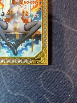 Hot Nami Diamond Card Metal Beautiful Waifu Doujin Case Prize One Piece - Image 4