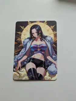 Boa Hancock One Piece Heartbeat Dimension Goddess Story Waifu A6 Card Anime - Image 1