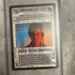 Star Wars CCG Customizable Card Game: Captain Han Solo (1997) - Image 1