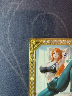 Yoga Nami Diamond Card Metal Beautiful Waifu Doujin Case Prize One Piece - Image 2