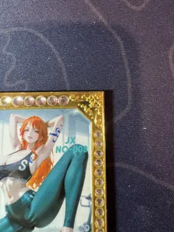 Yoga Nami Diamond Card Metal Beautiful Waifu Doujin Case Prize One Piece - Image 3