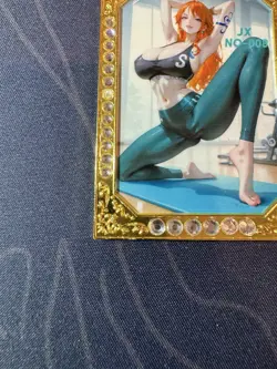 Yoga Nami Diamond Card Metal Beautiful Waifu Doujin Case Prize One Piece - Image 5