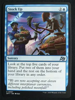 Stock Up - DFT - Mtg Card #3FO - Image 1