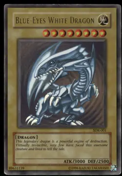 Yu-Gi-Oh! TCG Card of Blue Eyes White Dragon - Image 1