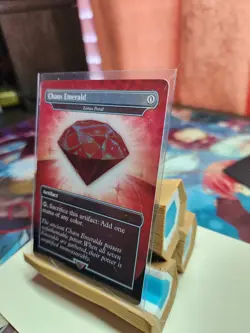 Chaos Emerald (Lotus Petal) Red 7032 Secret Lair Drop Sonic Bonus MTG NM - Image 3