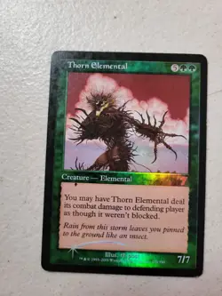 Thorn Elemental - Foil ~ Lightly Played 7th Edition Seventh MTG Magic UltimateMT - Image 1