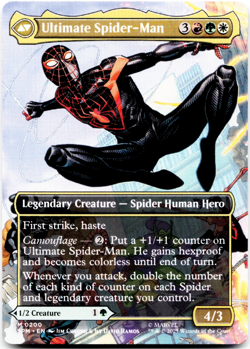 Miles Morales (0200) (Borderless) - [Marvel's Spider-Man] MTG Magic NM/M 🌳 - Image 4