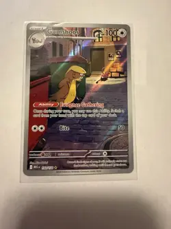 Gumshoos 153/132 Mega Evolution Holo Illustration Rare Near Mint English Pokemon - Image 1