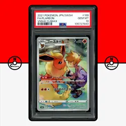 Pokemon PSA 10 Flareon 188/184 CHR Holo s8b VMAX Climax Japanese - Image 1