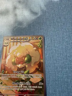 Pokemon TCG White Flare Whimsicott Ex 165/086 Special Illustration Rare English - Image 5