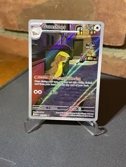 Gumshoos 153/132 Illustration Rare Pokemon Mega Evolution NM - Image 1