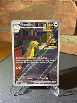 Gumshoos 153/132 Illustration Rare Pokemon Mega Evolution NM - Image 3