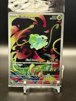 Pokemon Sealed Bulbasaur 133 Pokemon TCG Mega Evolution Stamped Promo - Image 1