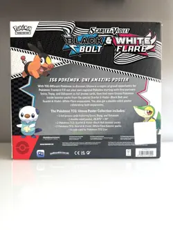 Pokemon Black Bolt & White Flare Booster Bundle x10 • Poster Collection x1 New ✅ - Image 3