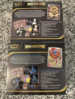 Pokemon Center Mega Evolution Gardevoir & Lucario ETB Elite Trainer Box Set Of 2 - Image 3