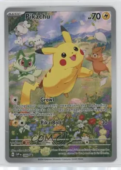 Pikachu (Paldea Adventure Chest) Holo Pokemon Scarlet & Violet Black Star Promo - Image 1