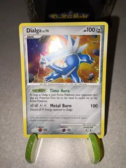 DIALGA LV.70 2009 POKEMON PLATINUM BASE SET RARE HOLO 6/127 Light Play - Image 2