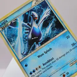 Pokemon TCG - Lugia HGSS02 HGSS Black Star Promo HeartGold & SoulSilver - EXC - Image 1