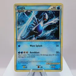 Pokemon TCG - Lugia HGSS02 HGSS Black Star Promo HeartGold & SoulSilver - EXC - Image 2