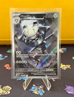 Steelix 150/132 Illustration Rare Pokemon Mega Evolution English NM - Image 1