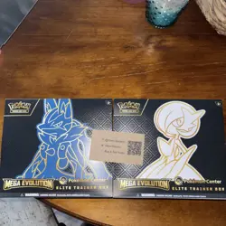 Pokemon TCG Mega Evolution Pokemon Center Elite Trainer Box ETB *Set Of 2* - Image 1