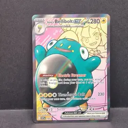 Iono's Bellibolt ex 194 Journey Together Black Star Promo Full Art Pokemon - Image 1