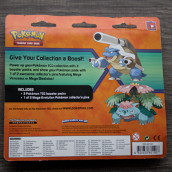 Pokemon 2016 XY 3-Pack Blister Bundle with Mega Blastoise and Mega Venusaur Pins - Image 3