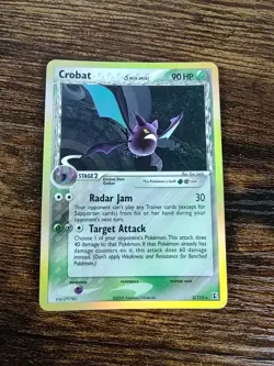 Pokemon Ex Delta Species Crobat 2/113 Holo Rare - Image 1