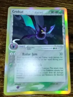 Pokemon Ex Delta Species Crobat 2/113 Holo Rare - Image 2