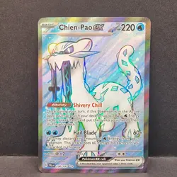 Chien-Pao ex 236/193 Paldea Evolved Ultra Rare Full Art Pokemon - Image 1