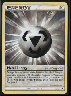 Pokemon Metal Energy (Special) #80/90 Undaunted Near Mint or Better - Image 1