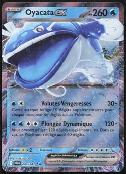 Carte Pokemon Oyacata-ex 066/182 Rivalites Destinees Francais - Image 1