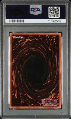2002 YU-GI-OH! PROMO DDS-DARK DUEL STORIES #002 DARK MAGICIAN PSA 9 - Image 2