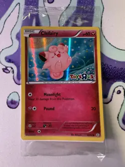 Pokemon Clefairy Toys R Us Sealed Promo Generations Holo 50/83 - English Card - Image 1