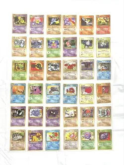 Pokemon Old Back Base Set Japanese Expansion Sheet 108 Card Complete Set - Image 4
