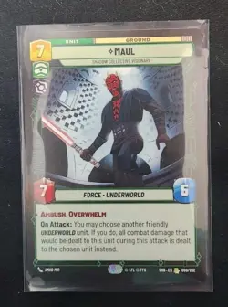 Maul - Shadow Collective Visionary 090/262 Star Wars Unlimited TCG Card SHD NM - Image 1