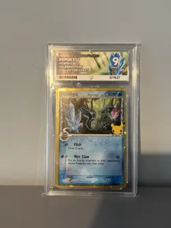 Pokemon ACE 9!! Mimikyu SWSH136 Promo Card Celebrations Edition - Image 1