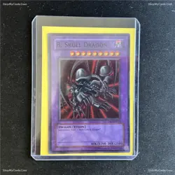 YuGiOh B. Skull Dragon DB1-EN153 Unlimited Super Rare Card VLP-NM - Image 1