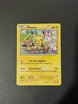 Pokemon Pikachu TCG XY95 XY Black Star Promo Holo Card - Image 1