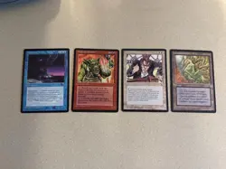 MTG The Dark In Italian - 4 Cards - Image 1