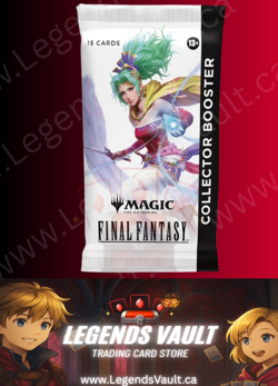 Magic The Gathering MTG Final Fantasy FF Collector Booster Pack New Sealed - Image 1
